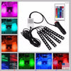 RGB LED Glow Car Interior Lamp Under Dash Footwell Seats Inside Lighting