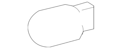 Genuine OEM Toyota Front Turn Signal & Parking Light Bulb 90981-15024