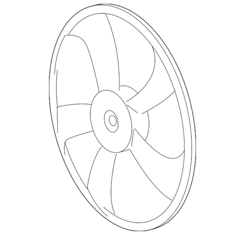 Genuine Toyota Fan Blade 16361-0T041