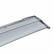 WellVisors For 14-19 Toyota Corolla CHROME TRIM Side Window Visors Rain Guards