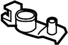 Nissan/INFINITI 24340-7999B Battery Cable Terminal End.