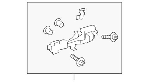 Genuine Toyota Handle Base Snap 69293-33020