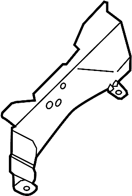 Nissan F4110-4BAMA Fender Rail Reinforcement
