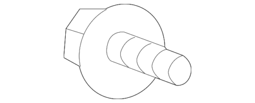 Genuine Toyota Lift-Gate Object Sensor Screw 90159-A0038