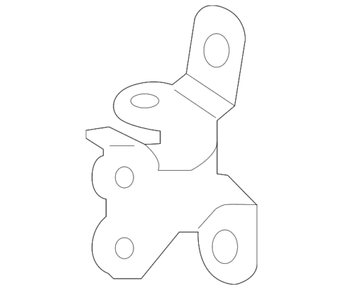 Genuine Toyota Upper Hinge 68750-06010