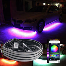APP Control RGB LED Strip Neon Light Under Tube Underglow Underbody 60CM & 90CM