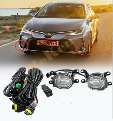 FOR toyota Corolla 2019-20 Altis LED bulb/Front fog lights Driving lights kit