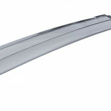 WellVisors For 14-19 Toyota Corolla CHROME TRIM Side Window Visors Rain Guards