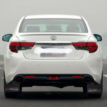 2Pcs UNIVERSAL MUGEN 3D CARBON FIBER CAR MUDFLAPS MUD GUARD MUDGUARDS FENDER