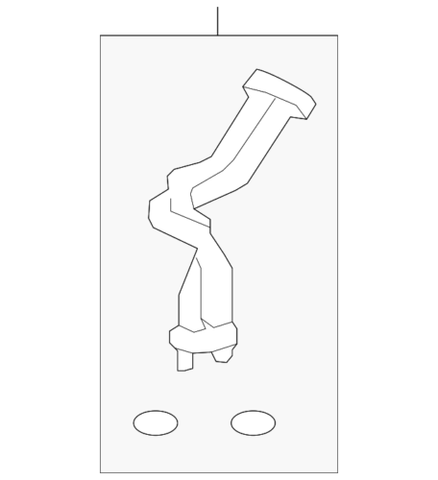 Genuine Nissan Cooler Pipe 92446-4AY0A