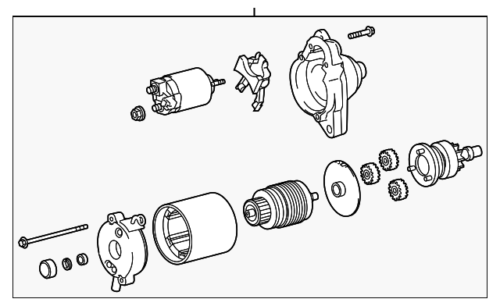Genuine Toyota Starter 28100-0T340