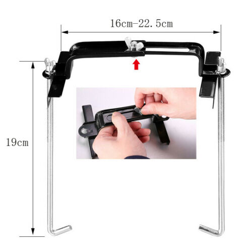 1× Car Battery Storage Holder Adjustable Stabilizer Metal Rack Mount Bracket Kit