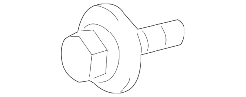Genuine Toyota Crankshaft Pulley Bolt 90119-A0265