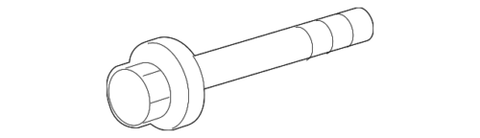 Genuine Toyota Lower Control Arm Mount Bolt 90105-A0366