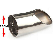 2020 For Toyota Corolla Stainless Tail Exhaust Muffler Tip End Pipe Baking blue