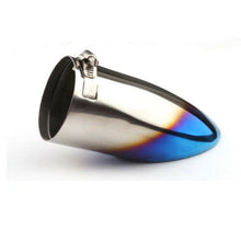 For 14-20 Toyota Corolla Stainless Tail Exhaust Muffler Tip End Pipe Baking blue