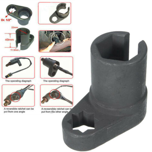 Universal Car Oxygen Sensor Drive Socket Wrench 22mm 1/2