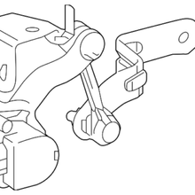 Genuine OEM Ride Height Sensor Left Rear For 16-19 Toyota Prius Lexus ES300H