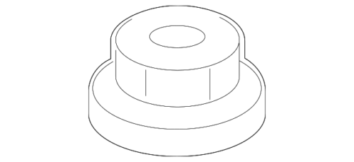 Genuine Toyota Strut Mount Nut 90178-A0077