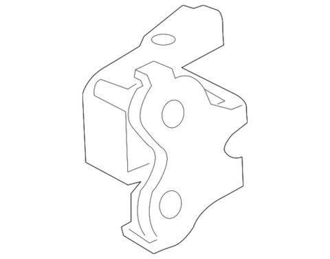 Genuine Toyota Upper Hinge 68760-20122