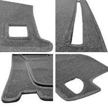 Fits 2014-2020 NISSAN ROGUE DASH COVER MAT DASHBOARD PAD / CHARCOAL GREY