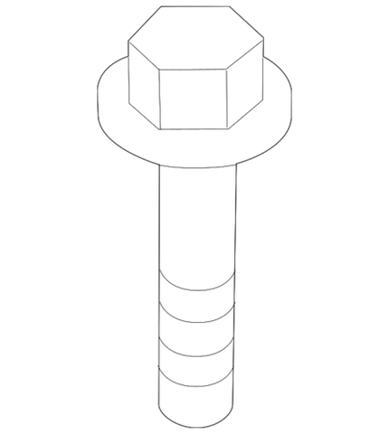 Genuine Toyota Air Cleaner Assembly Bolt 90119-A0279