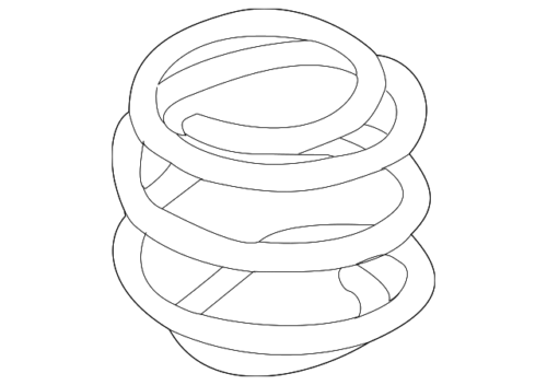 Genuine Nissan Coil Spring 54010-1JB0A
