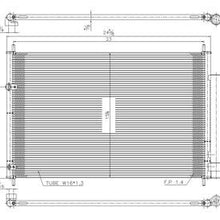 A/C Condenser TYC 3686