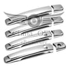 For 2008 2009-2013 Nissan Rogue Chrome Door Handle Covers W/ Smart Key Cutout