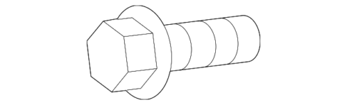Genuine Toyota Engine Cylinder Head Bolt 90105-A0127