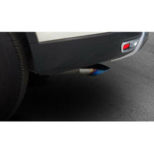 For 14-20 Toyota Corolla Stainless Tail Exhaust Muffler Tip End Pipe Baking blue