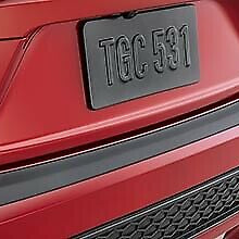 Genuine Toyota Bumper Protector Rear Black PT738-02200-02