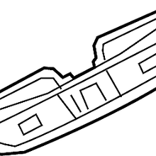 Nissan 68750-6FL0A Dashboard Air Vent.