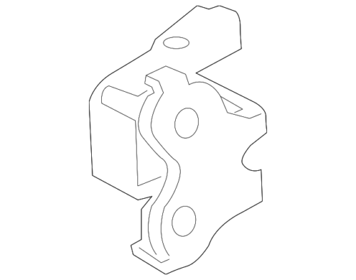 Genuine Toyota Upper Hinge 68750-20122