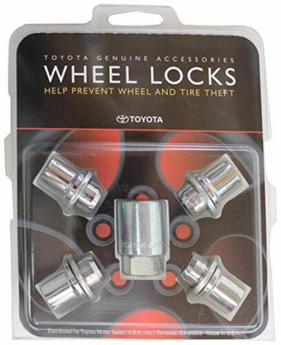 Genuine Toyota Aluminium/Alloy Wheel Lock Set (see compatibility) 00276-00900