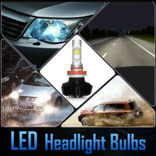 Autofeel 4PC H11 LED Headlight Kit Low Beam Bulb 6000K 60 Days Free Return
