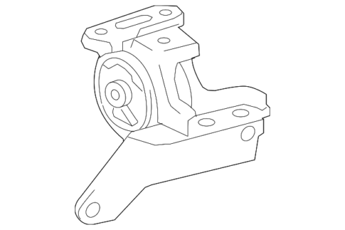 Genuine Toyota Mount 12372-0T330