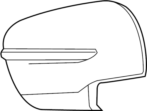 Nissan 96373-4BA0A Door Mirror Cover (Right).