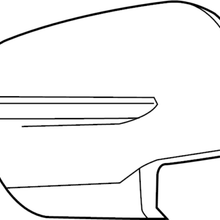 Nissan 96373-4BA0A Door Mirror Cover (Right).