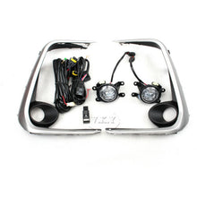 LED Bumper Fog Light Kit For 2019 2020 Toyota Corolla w/ Wiring Switch Bezel