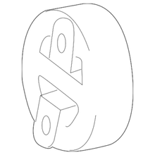 Genuine Toyota Muffler & Pipe Hanger 17565-0P041