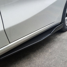 Auto Car 74.5cm Carbon Fiber Side Skirts Rocker Splitters Diffuser Winglet Wings