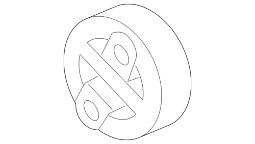 Genuine Toyota Muffler & Pipe Hanger 17565-0S011