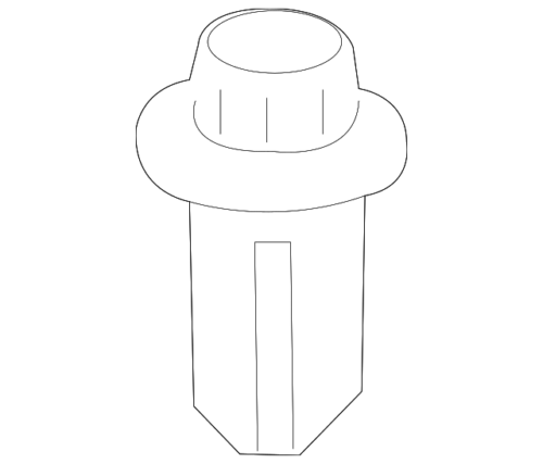 Genuine Toyota Seal To Hood Clip 90467-05063-C0