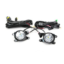 LED Bumper Fog Light Kit For 2019 2020 Toyota Corolla w/ Wiring Switch Bezel