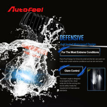 Autofeel 4PC H11 LED Headlight Kit Low Beam Bulb 6000K 60 Days Free Return