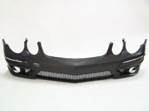 Mercedes Benz E Class W211 07-09 E63 Style Front Bumper w/o PDC w/ Fog Lamps