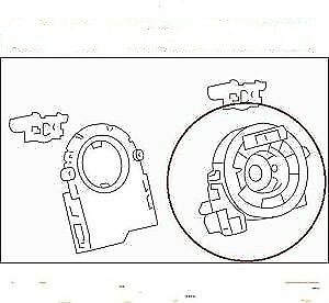 NEW 84308-02030 FITS FOR TOYOTA COROLLA Clock Spring +2 WIRES 8430802030