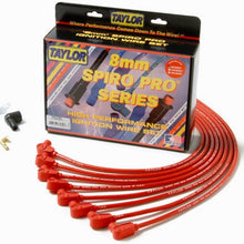 Taylor Cable 76230 Spiro-Pro Spiro-Wound Core Red Spark Plug Wire Set