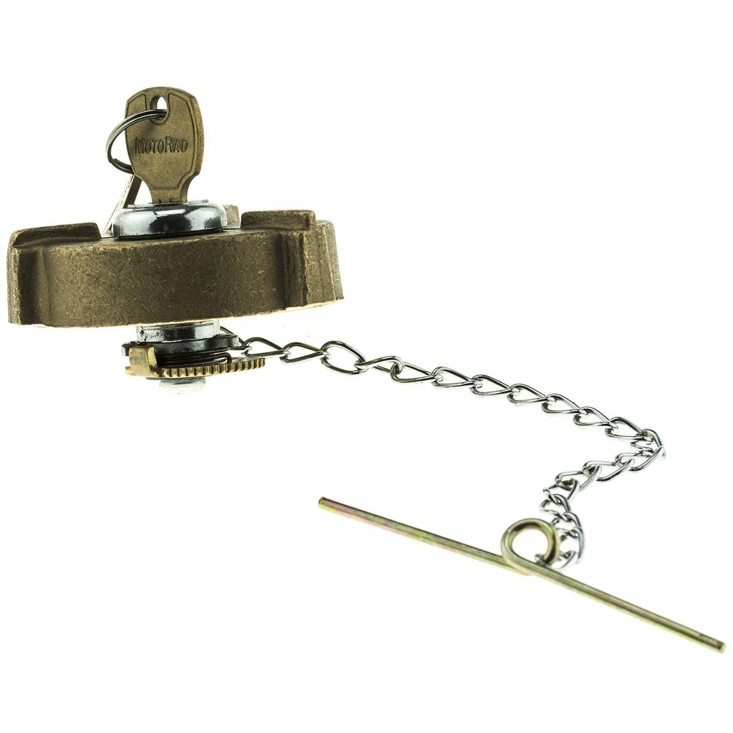 Motorad 2502-00 HD Locking Fuel Cap for Select 94-13 Freightliner Models